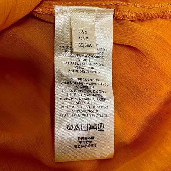 Free People Gumdrop Minidress in Orange Women's Size Small - Picture 10 of 11